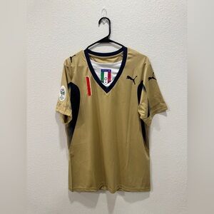 Italy 2006 World Cup Final Retro Jersey - Gianluigi Buffon #1